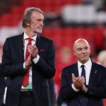 O ex-presidente do Tottenham, Daniel Levy, nas arquibancadas.