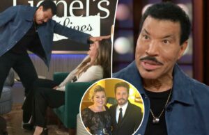 Lionel Richie realiza o exorcismo da luto em Kelly Clarkson após a morte do ex Brandon Blackstock: ‘Eu posso salvar você’ Lionel Richie realiza o exorcismo da luto em Kelly Clarkson após a morte do ex Brandon Blackstock: 'Eu posso salvar você'