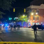 O tiroteio aconteceu no centro de Montgomery, Alabama no fim de semana (AP)