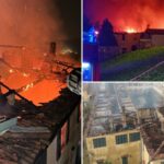 21 freiras escapam de um incêndio desastroso que engolfou um mosteiro italiano de quase 400 anos