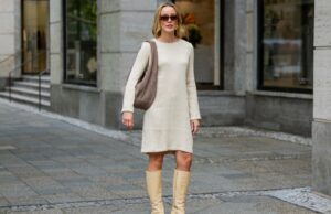 21 roupas folgadas de outono para parecer uma tia abundante nos Hamptons – a partir de US $ 15 PARIS, FRANÇA - 04 DE MARÇO: Patricia Wirschke vista usando óculos de sol redondos dourados Ray-Ban, vestido maxi de seda com botão estampado de coração roxo / rosa Odeeh e mangas compridas, calças compridas de seda com estampa bege / vermelho Odeeh, bolsa com aba de tecido bege Chanel, saltos / escarpins de couro bege / preto Chanel, durante a Paris Fashion Week - Moda feminina outono inverno 2023 2024, em 04 de março de 2023 em Paris, França. (Foto de Jeremy Moeller/Getty Images)