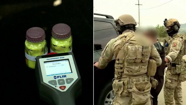 3 cidadãos chineses presos na Geórgia por tentarem comprar urânio no valor de US$ 400 mil no mercado negro

