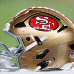 San Francisco 49ers helmet