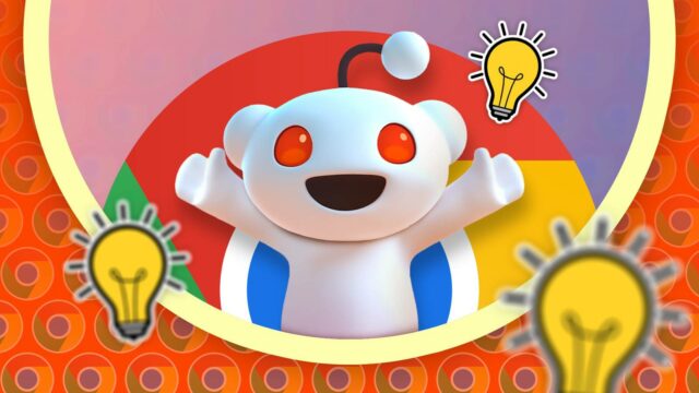 Deslizando manualmente na barra de endereço do Google Chrome para navegação
