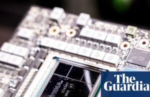 A Nvidia acaba sendo a primeira empresa mundial de US$ 5 trilhões em meio à bolsa de valores e ao boom da IA A Nvidia acaba sendo a primeira empresa mundial de US$ 5 trilhões em meio à bolsa de valores e ao boom da IA