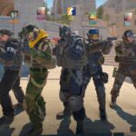Várias armas em 'Counter-Strike 2'.