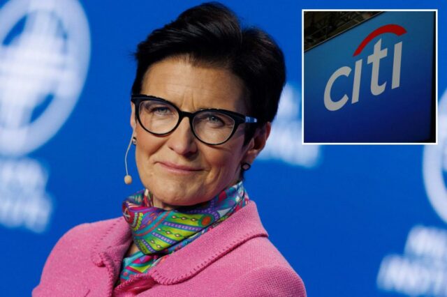 Jane Fraser, CEO do Citi, fala na Conferência Global do Milken Institute de 2023.