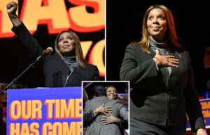 A combatida NY AG Letitia James desafiadora na primeira aparição desde a acusação: ‘Não vou me curvar!’ A combatida NY AG Letitia James desafiadora na primeira aparição desde a acusação: 'Não vou me curvar!'