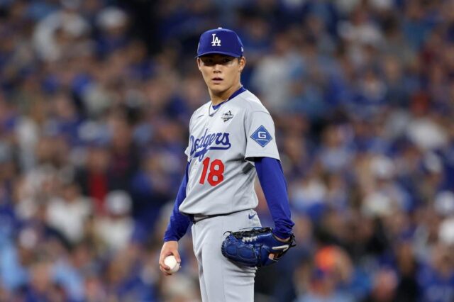 A emissora teve uma resposta de três palavras ao aquecimento A emissora teve uma resposta de três palavras ao aquecimento do Dodgers Ace na 18ª entrada
