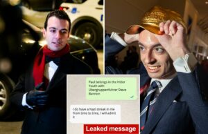 A escolha do Conselho Especial de Trump supostamente se vangloriou de ter uma ‘veia nazista’ em textos vazados A escolha do Conselho Especial de Trump supostamente se vangloriou de ter uma 'veia nazista' em textos vazados