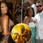 A ex -Kayla Nicole de Travis Kelce sugere que ela não se compara a outras mulheres depois de Taylor Swift 'diss' faixa