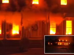 A exibição de Halloween do casal da Carolina do Sul gera ligações constantes para o 911 e divide a Internet: ‘Deveria ser ilegal’ A exibição de Halloween do casal da Carolina do Sul gera ligações constantes para o 911 e divide a Internet: ‘Deveria ser ilegal’