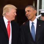 A favorabilidade de Barack Obama contrastava com a nova pesquisa de Donald Trump- nova pesquisa