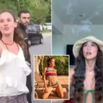 A influenciadora brasileira de biquíni Melissa Said quebra o silêncio após ser presa, acusada de ser rainha do tráfico de drogas