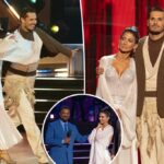 A jornada de Hilaria Baldwin em 'Dancing with the Stars' chega ao fim