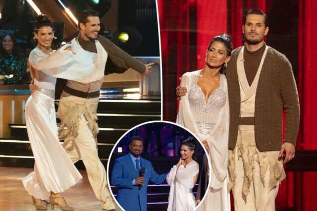 A jornada de Hilaria Baldwin em 'Dancing with the Stars' chega ao fim

