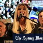 Ivanka Trump fala no comício em Israel.