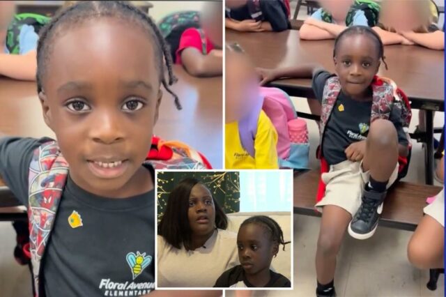 A mãe indignada da Flórida chama a professora de 'racista' depois que ela canta 'macaco' música de aniversário para o filho negro de 6 anos

