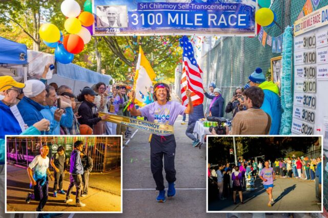 A maratona de 3.100 milhas mais longa do mundo é A maratona de 3.100 milhas mais longa do mundo é uma volta infernal de 50 dias em torno de um pequeno quarteirão de Nova York - a 'estrada da eternidade'