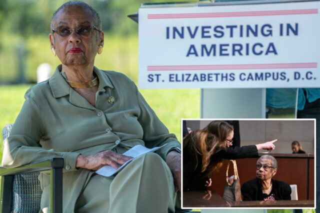 A membro mais velha da Câmara, Eleanor Holmes Norton, 88 anos, roubada em US $ 4.000, tem 'sinais precoces de demência' - e ainda está concorrendo à reeleição

