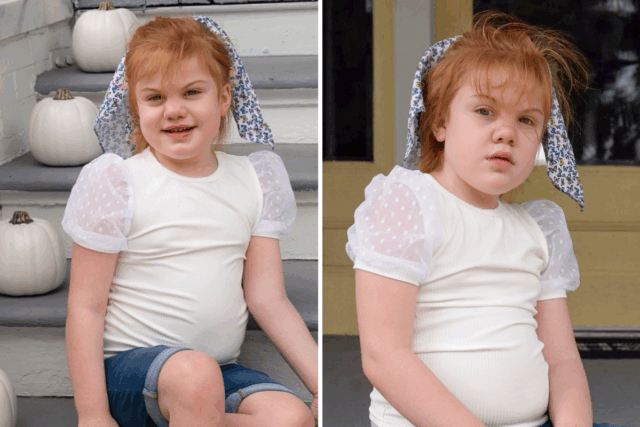 A miséria da mãe quando uma criança de 5 anos volta a ser uma criança após um diagnóstico médico raro 

