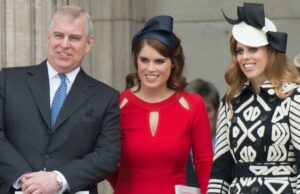 A princesa Eugenie e Beatrice perderão títulos depois que papai Andrew entregar o dele? A princesa Eugenie e Beatrice perderão títulos depois que o pai, o príncipe Andrew, desistir de sua Sarah Ferguson