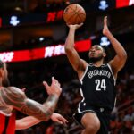 A resiliência de Cam Thomas devido a lesão facial impressiona o técnico do Nets, Jordi Fernández