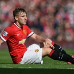 Luke Shaw para o Manchester United em 2025