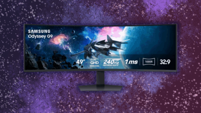 A tela imersiva de videogame Odyssey G9 da Samsung acaba de ser US$ 500 mais barata 

