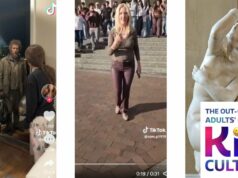 A visão geral dos adultos fora do toque para a sociedade jovem: o que é uma ‘barriga de Venus’? Três Vênus agachados