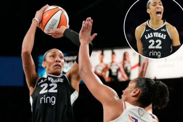 A'Ja Wilson, traço inacessível, impulsionando o domínio e crescendo sua lenda

