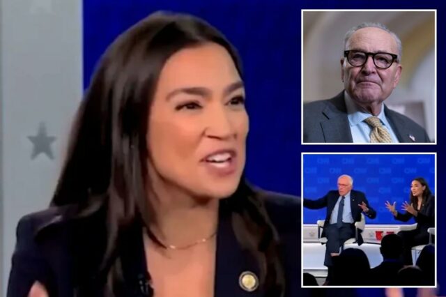 AOC deixa a porta aberta para o principal desafio de Schumer – diz que os líderes precisam falar mais sobre 'ter ar que seja potável'

