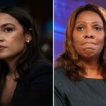 AOC fez o apelo horas depois de James ter sido indiciado.