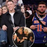 Aaron Judge e Cam Skattebo participam da abertura da temporada dos Knicks repleta de celebridades