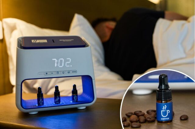 Acorde e cheire o café da manhã grátis: Holiday Inn Express adiciona despertadores baseados em perfume aos quartos

