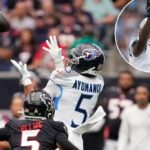 Tetairoa McMillan está em alerta de explosão contra uma lamentável defesa dos Cowboys.
