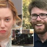 Advogados de uma rica dona de casa do Texas acusada de atacar um homem com Porsche no primeiro encontro argumentam que seus saltos de grife causaram um acidente mortal