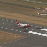 Aeroporto de Western Sydney testa pouso do Boeing 737