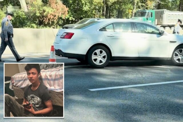 Agentes do ICE em fuga, de 24 anos, são mortalmente Esta foto fornecida por Henry Castro mostra Josué Castro Rivera segurando um telefone celular em Virginia Beach, Virgínia, em abril de 2021.