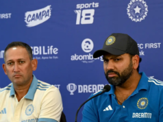 Ajit Agarkar afirma que é “difícil ter 3 capitães” Ajit Agarkar afirma que é "difícil ter 3 capitães"