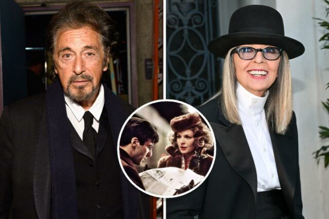 Al Pacino faz bela homenagem a Diane Keaton: “Meu parceiro, meu amigo, alguém que me trouxe felicidade”

