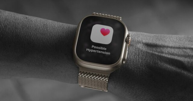 Alertas de pressão alta do Apple Watch atualmente disponíveis no Canadá 

