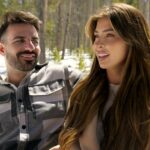 O amor é cego. (Da esquerda para a direita) Anton Yarosh, Alie Lima no episódio 902 de Love Is Blind. Cr. Cortesia da Netflix © 2025