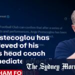 Ange Postecoglou despedido do segundo clube da Premier League