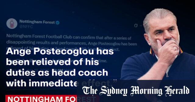 Ange Postecoglou despedido do segundo clube da Premier League

