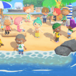 Jogadores de Animal Crossing usando webcams na versão Switch 2 do jogo