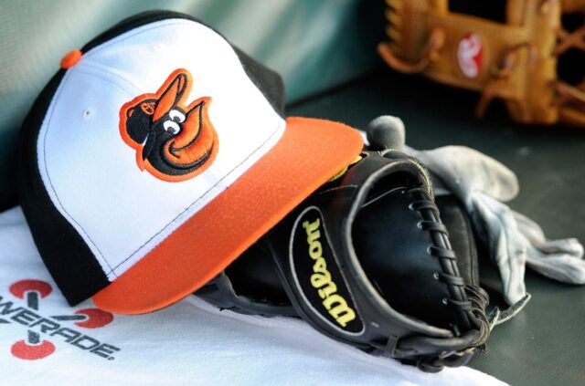 Luva de chapéu Baltimore Orioles
