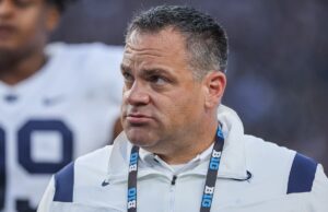 Anúncio da Penn State ‘aproveita’ o grande nome do trem Big 10 Penn State University's Patrick Kraft