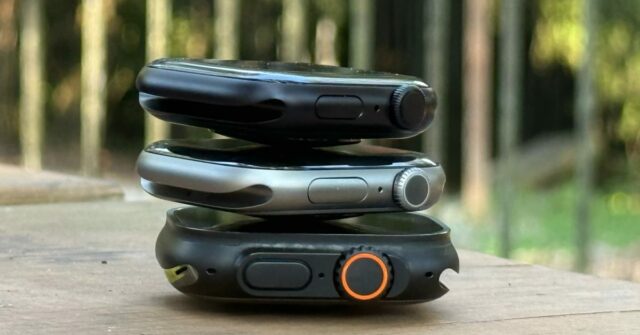Apple Watch pode derramar essas rodas de treinamento muito graças à excelente duração da bateria 


