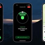 Apple apresentando SOS em situação de emergência usando função de satélite no México ainda este ano
